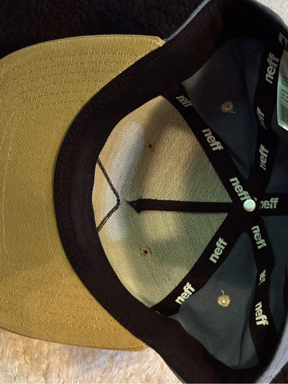 Neff Black & White Branded Clothing Tag